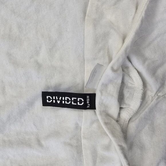 Divided H&M Women's SZ  6 White Halter Top (A31) - Picture 4 of 8